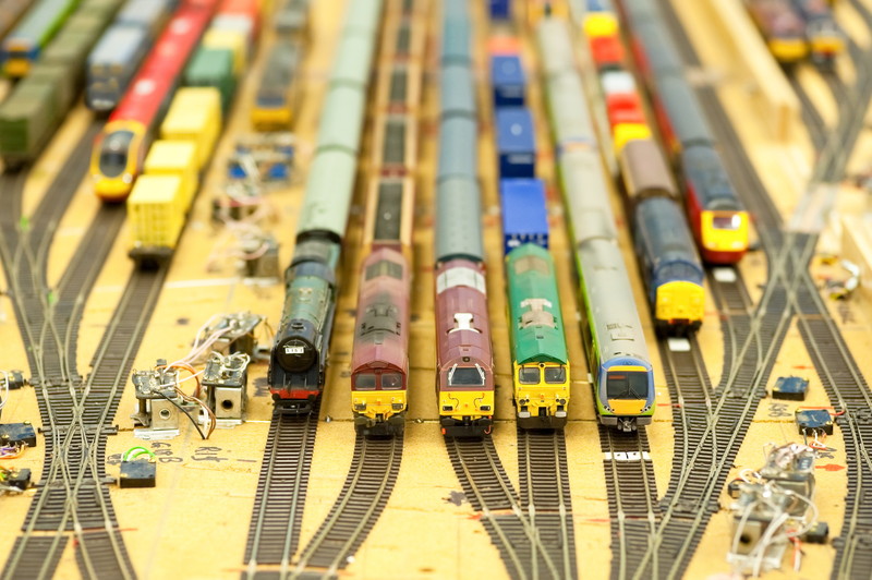 鉄道模型と時刻表